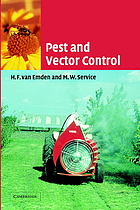 Pest and vector control