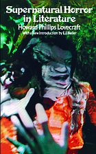 Supernatural horror in literature