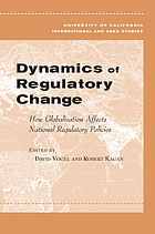 Dynamics of regulatory change : how globalization affects national regulatory policies