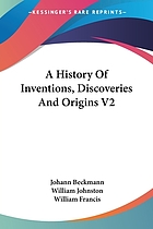 A history of inventions and discoveries