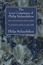 The Loci communes of Philip Melanchthon