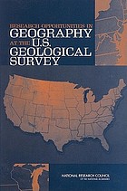 Research opportunities in geography at the U.S. Geological Survey