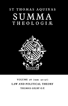 Law and political theory : (1a2&aelig;. 90-97)