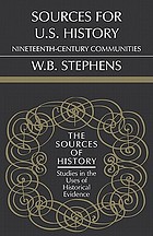 Sources for U.S. history : nineteenth-century communities