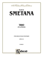 Piano trio in G minor, op. 15