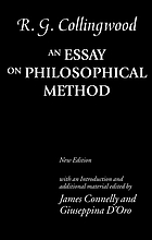 An essay on philosophical method