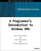 A programmer's introduction to Windows DNA