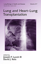 Lung and heart-lung transplantation