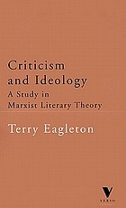 Criticism and ideology : a study in Marxist literary theory