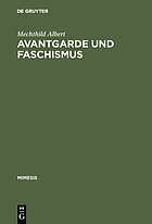 Avantgarde und Faschismus spanische Erzählprosa 1925 - 1940
