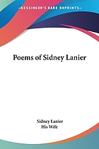 Poems of Sidney Lanier