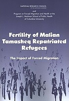 Fertility of Malian Tamasheq repatriated refugees : the impact of forced migration