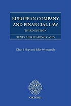 European company and financial law : texts and leading cases