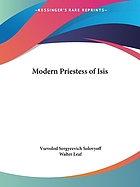 A modern priestess of Isis