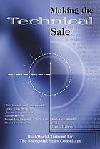 Making the technical sale