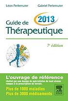 Guide de thérapeutique