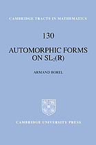 Automorphic forms on SL₂(R)