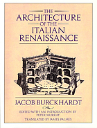 The architecture of the Italian Renaissance