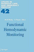 Functional hemodynamic monitoring