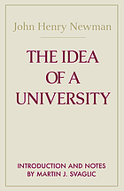 The idea of a university