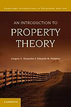 Introduction to property theory