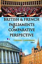 British & French parliaments in comparative perspective