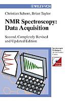 NMR spectroscopy : data acquisition Bruker biospin