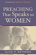 Preaching that speaks to women