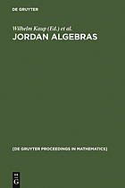 Jordan algebras