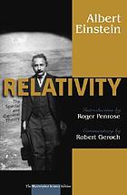 Relativity : the special and general theory