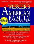 Webster's American family dictionary