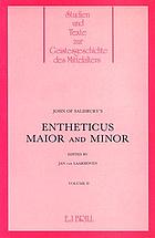 John of Salisbury's Entheticus maior and minor