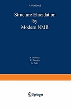 Structure elucidation by modern NMR : a workbook