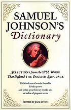 Johnson's dictionary
