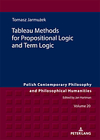 Tableau methods for propositional logic and term logic