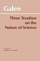 Three treatises on the nature of science