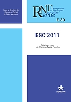 Extraction et gestion des connaissances EGC'2011
