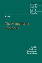 The metaphysics of morals