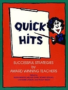 Quick hits : successful strategies by award winning teachers