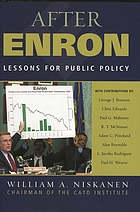 After Enron : lessons for public policy