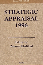 Strategic appraisal, 1996
