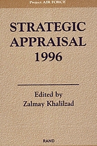 Strategic appraisal, 1996