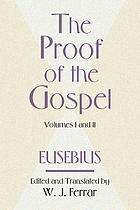 The proof of the gospel