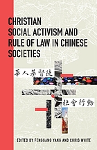 Christian social activism and rule of law in Chinese societies