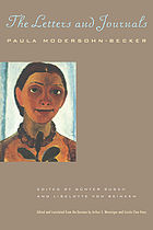 Paula Modersohn-Becker, the letters and journals