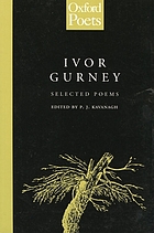 Selected poems of Ivor Gurney