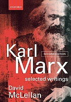 Karl Marx : a reader