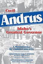 Andrus : Idaho's greatest governor