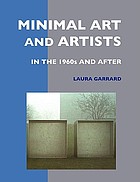 Minimal art and artists in the 1960s and after