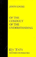 John Locke's Of the conduct of the understanding